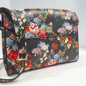 💖NWT Alex Max Black Floral Crossbody Bag NEW WITH TAGS